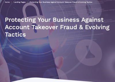Webinar: Protecting Your Business Against ATO fraud & Evolving Tactics